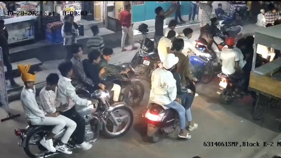 Two injured during ruckus during procession in Nand Nagari