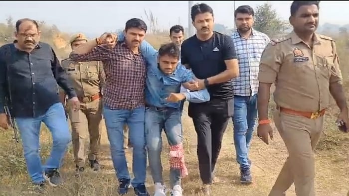 Greater Noida: Delivery boy caught after encounter