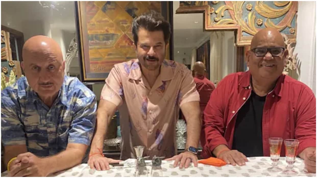 Anupam Kher says he and Anil Kapoor do not talk about Satish Kaushik when they meet due to this Reason