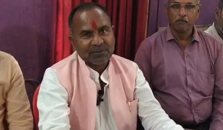 Bihar News; BJP leader Lalan Paswan targets grand alliance government, Kaimur News, JDU, Lok Sabha elections