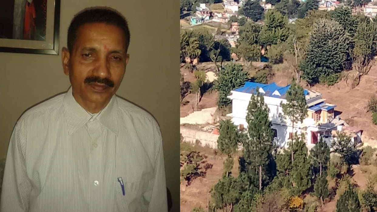 Father fulfilled son wish Son became fond of badminton so father got indoor stadium built Uttarkashi