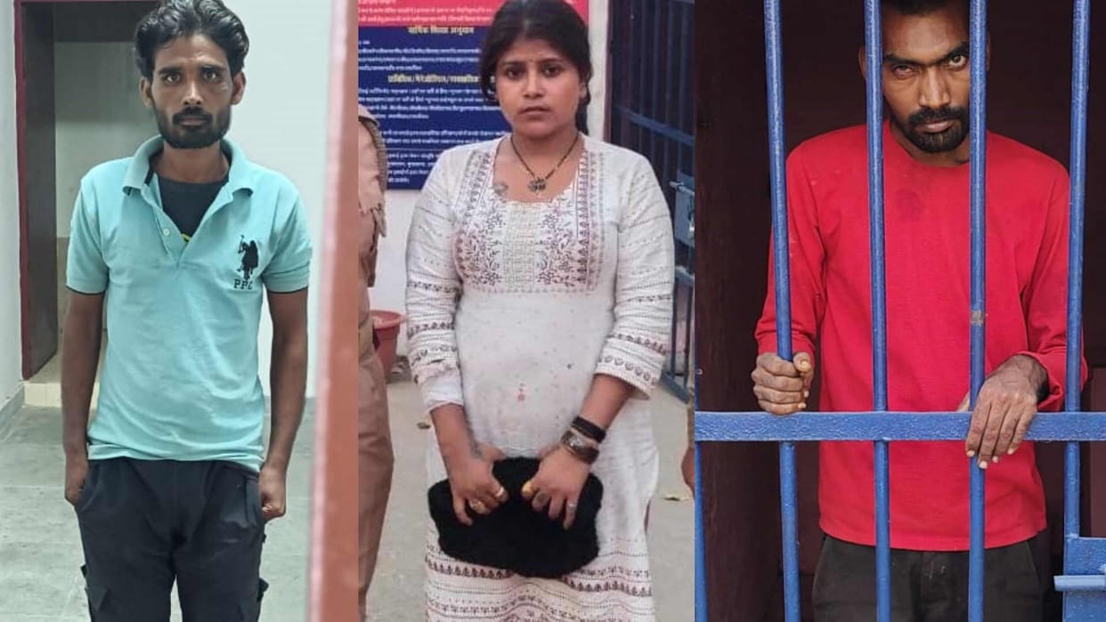 Four arrested including woman on charges of theft sent to jail