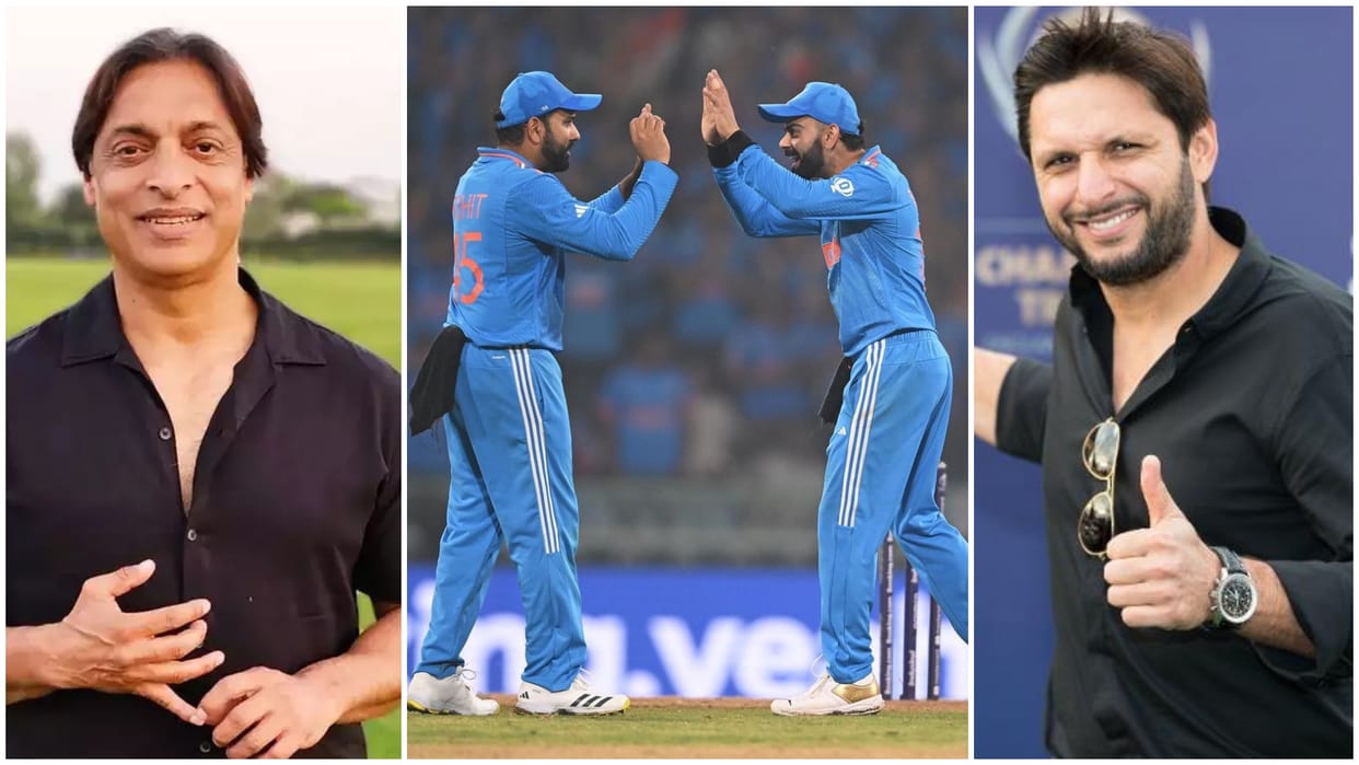 IND vs ENG: Shahid Afridi praised Team India, Shoaib Akhtar slammed England and Bazball Cricket WC 2023