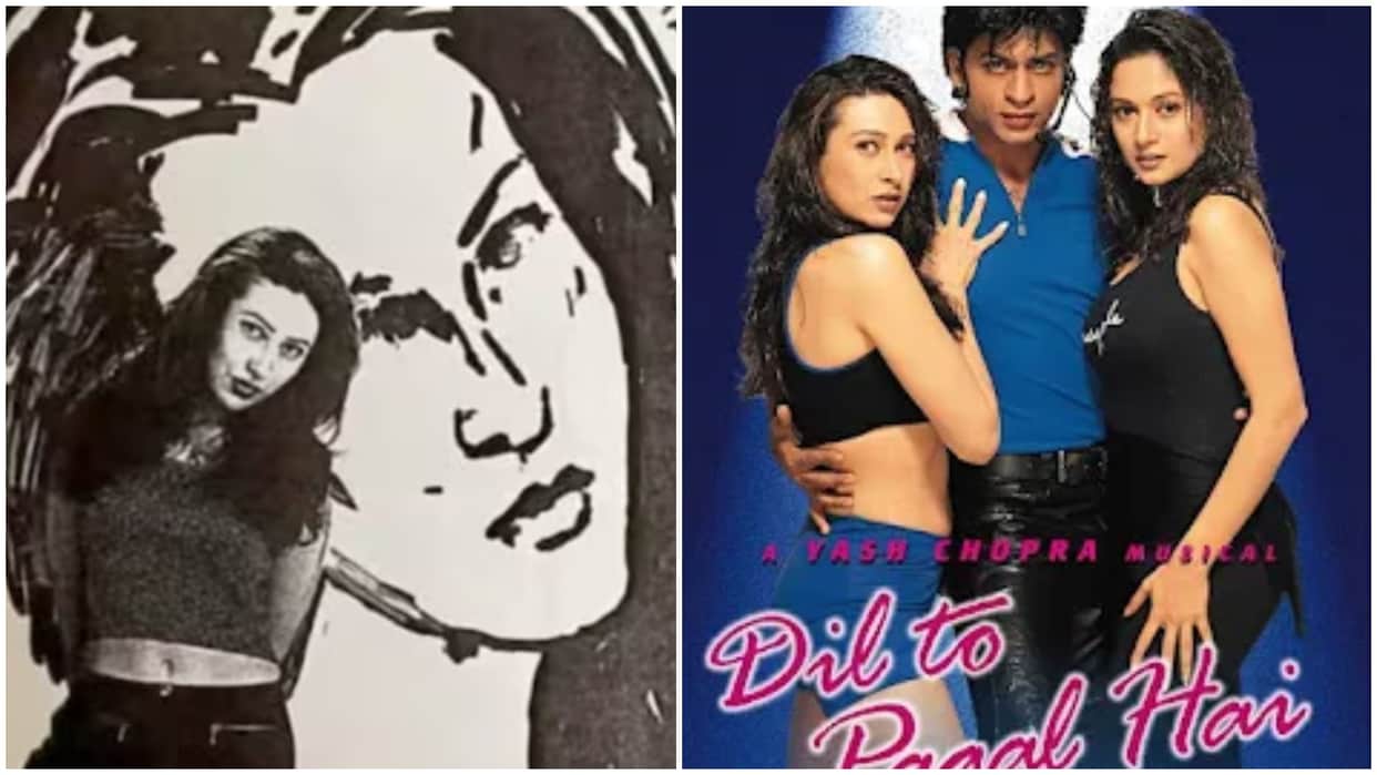 Shah Rukh Khan Madhuri Dixit Starrer Dil Toh Pagal Hai completed 26 years Karisma Kapoor Shares Unseen Photos