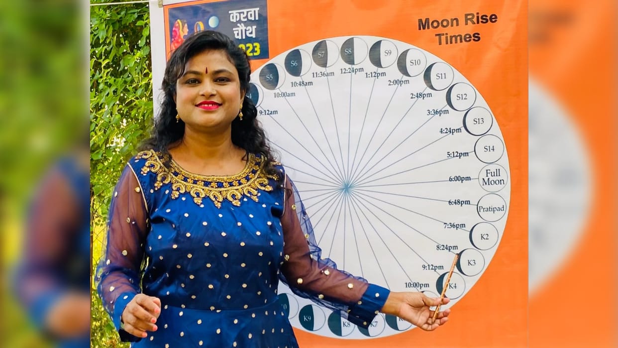 Karwa Chauth 2023 Today Chandra Darshan Time Indore Me Aaj Chand Kab Niklega Karva Chauth News in Hindi
