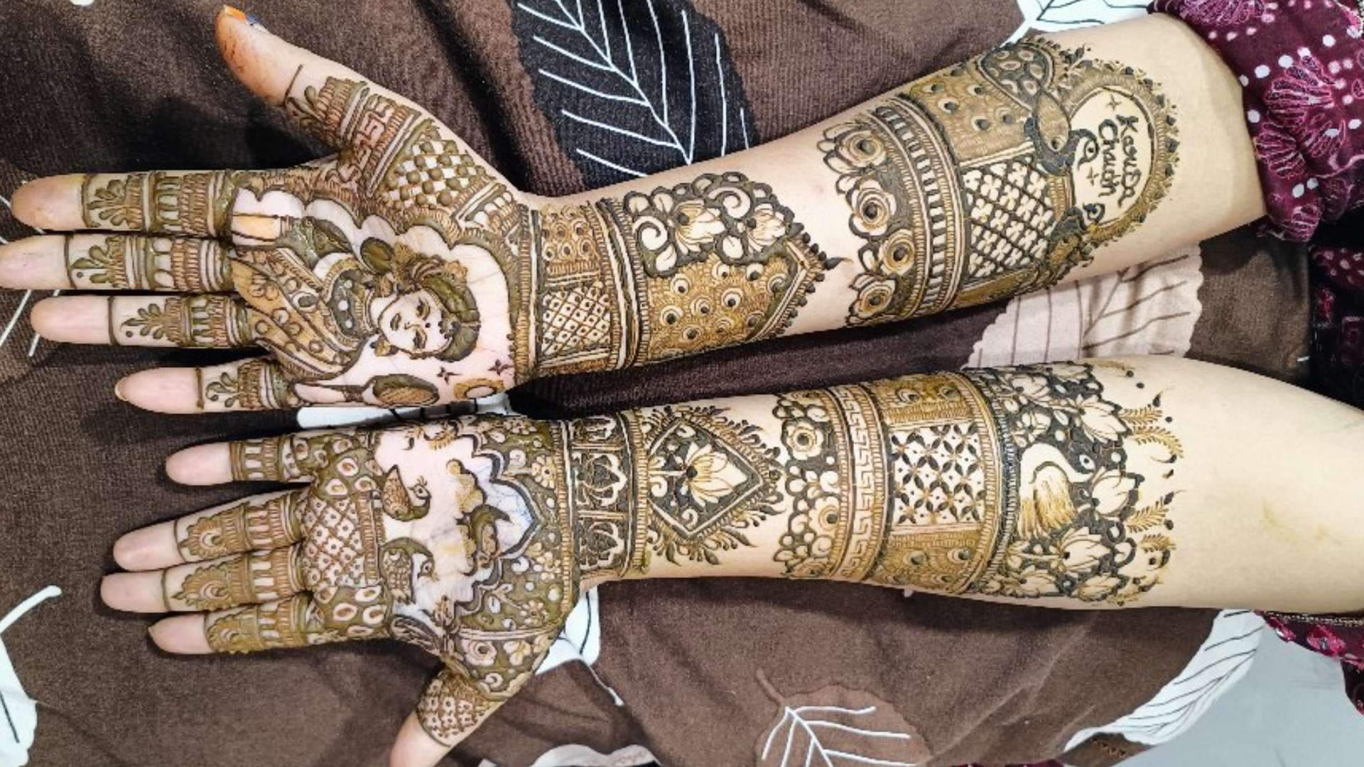 Karwa Chauth 2023 Mehndi Design Latest and Simple Mehndi Design Photos Full Hand Mehndi Design Images