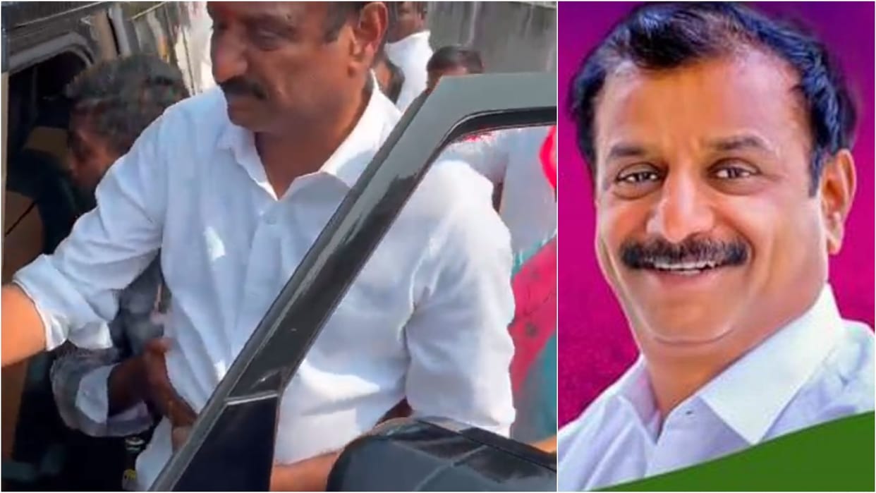 Telangana Elections 2023 BRS candidate Dubbak Kotha Prabhakar reddy stabbed