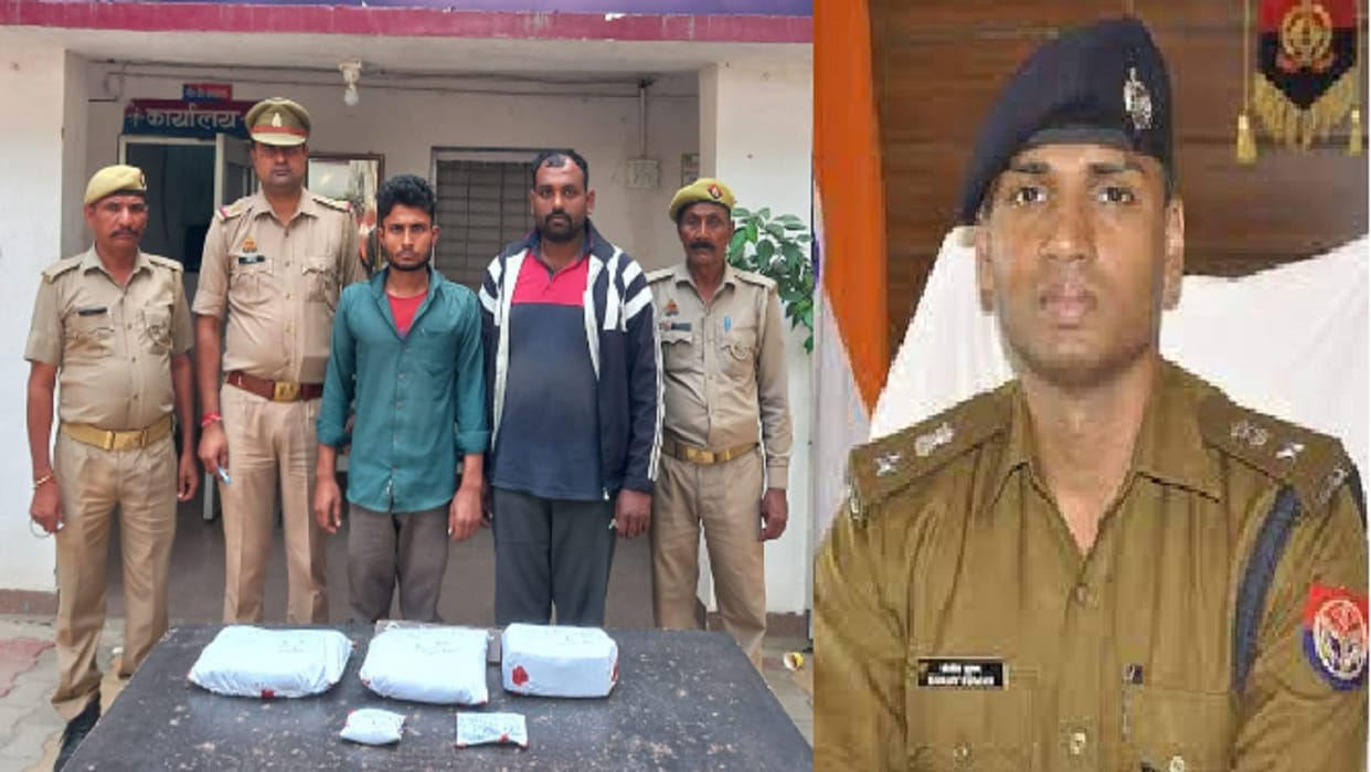 Muzaffarnagar SSP Sanjeev has suspended three policemen including SO and Inspector in drug trafficking case
