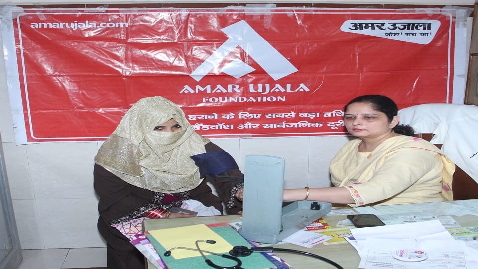 Free health camp organized in two hospitals