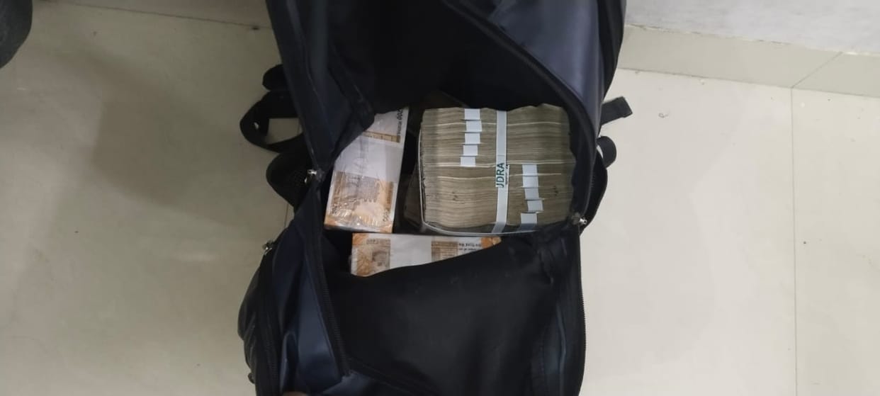 Police seized cash worth Rs 15 lakh during the blockade in Dholpur