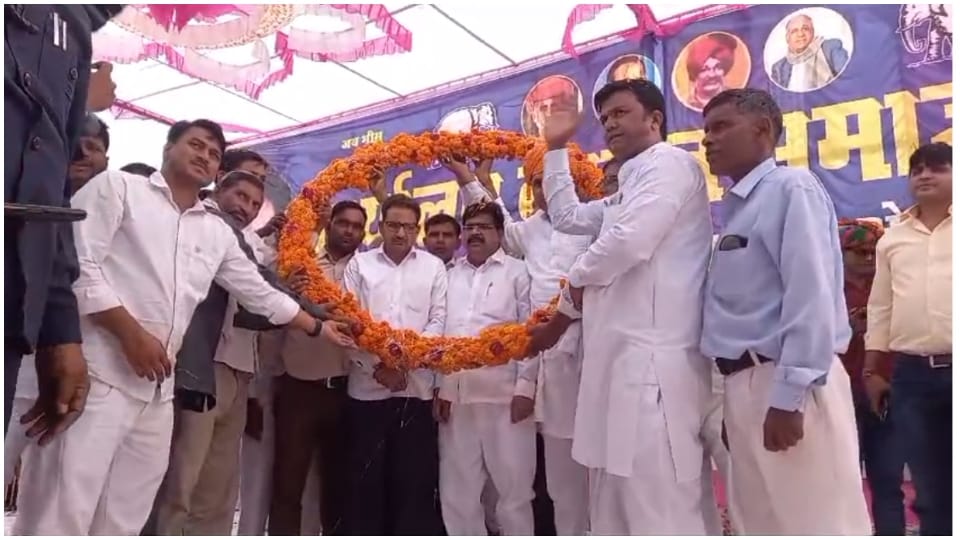 Rajasthan Election 2023 BSP State President Bhagwan Singh Baba attacked Congress