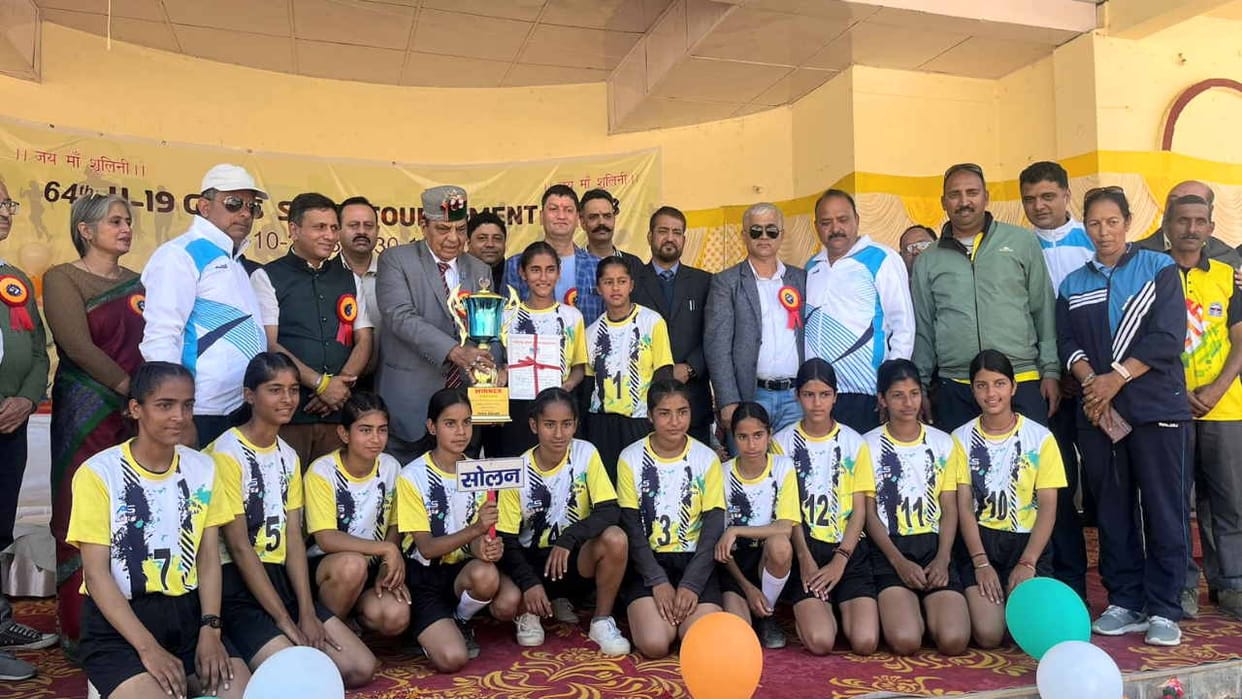 State level sports competition: Solan becomes overall winner, Hamirpur at second place