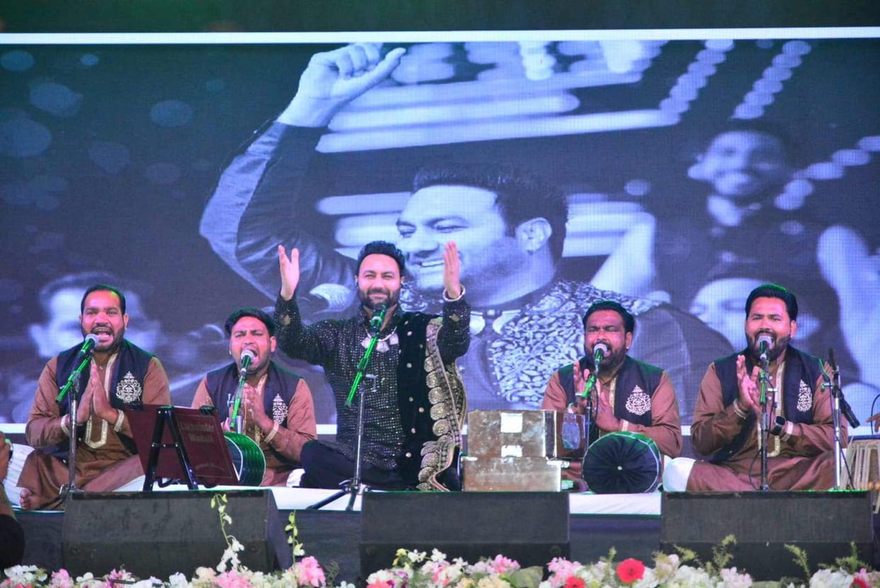 The Beatles and the Ganga Festival Rishikesh Wadali brothers gave a spectacular performance