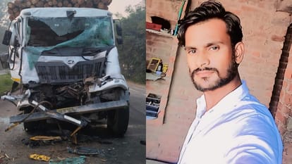 driver dies as two trucks collide on National Highway in Bareilly