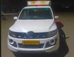 कार से जब्त किए रुपये।