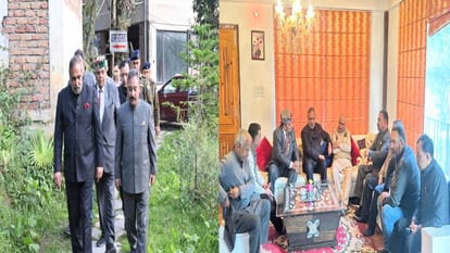 Former Union Minister Anand Sharma reached Shimla