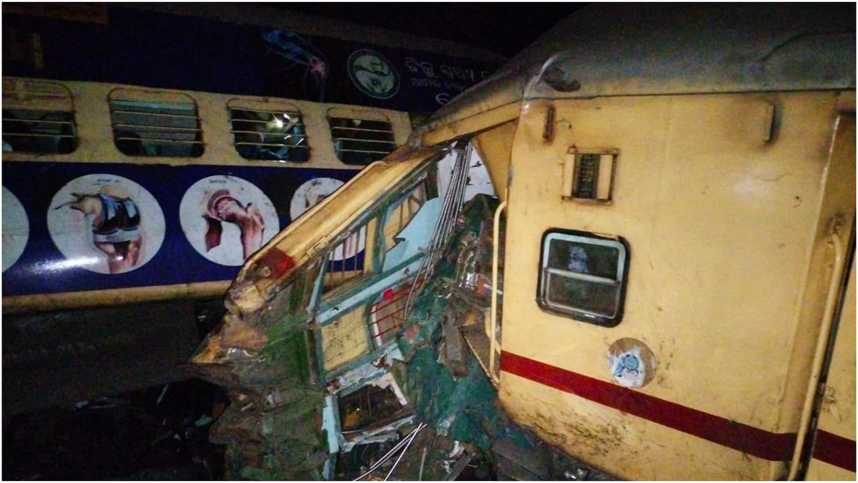 Andhra Pradesh Train Accident all three lines between Alamanda & Kantakapalli are now fit for train movement