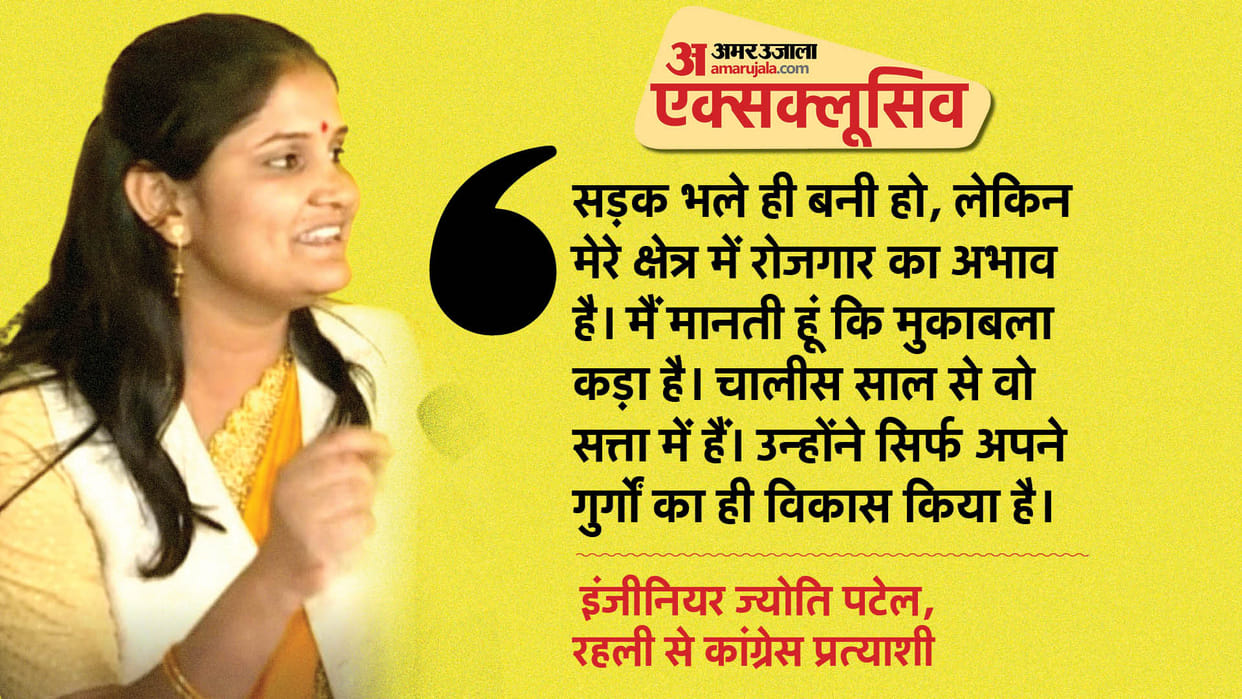 MP Election 2023: Congress candidate Jyoti Patel challenges BJP MLA Gopal Bhargava