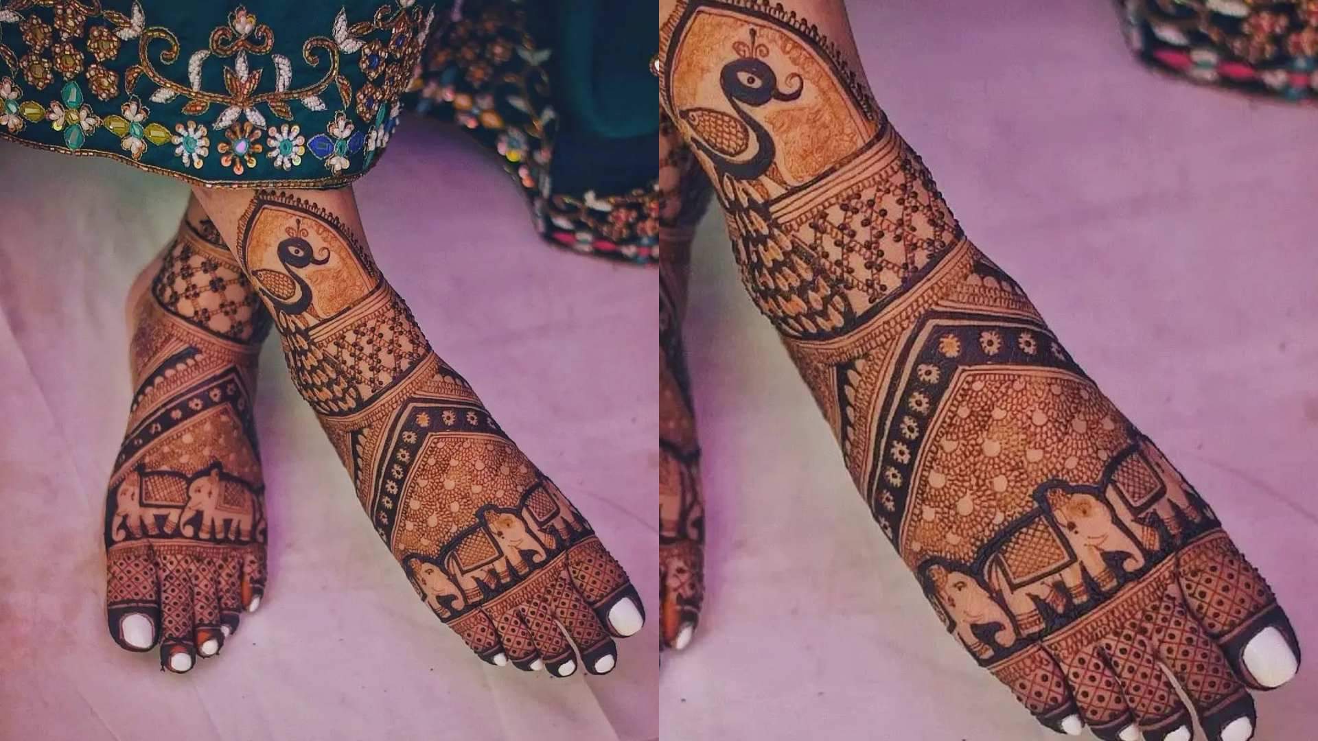 Karwa Chauth 2023 Mehndi Design full hand and legs mehndi design latest Image