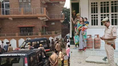 UP: करोड़ों के मालिक मनीष गुप्ता का परिवार हुआ बेघर, कुर्की के बाद घर से रोती हुईं निकलीं महिलाएं Manish Gupta property seized his family rendered homeless in Lakhimpur kheri