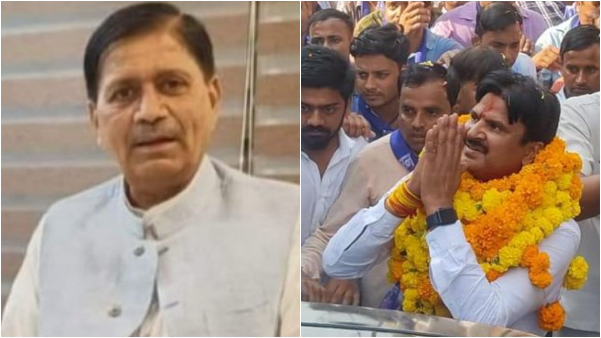 BJP प्रत्याशी नरेंद्र सिंह कुशवाह और BSP प्रत्याशी संजीव सिंह कुशवाह