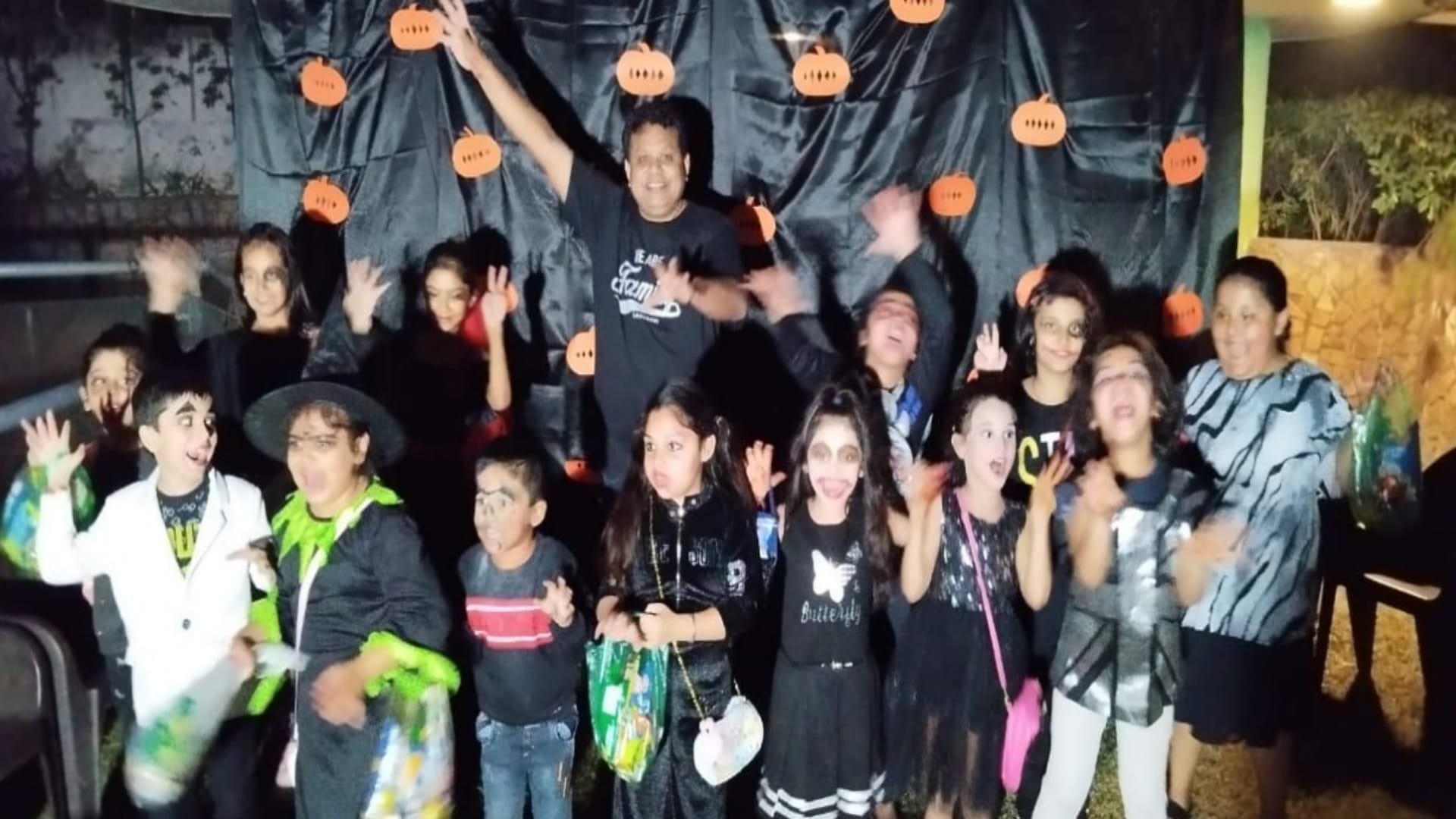 Children Money Halloween Party organized at Pearl Residency in Meerut, see photos