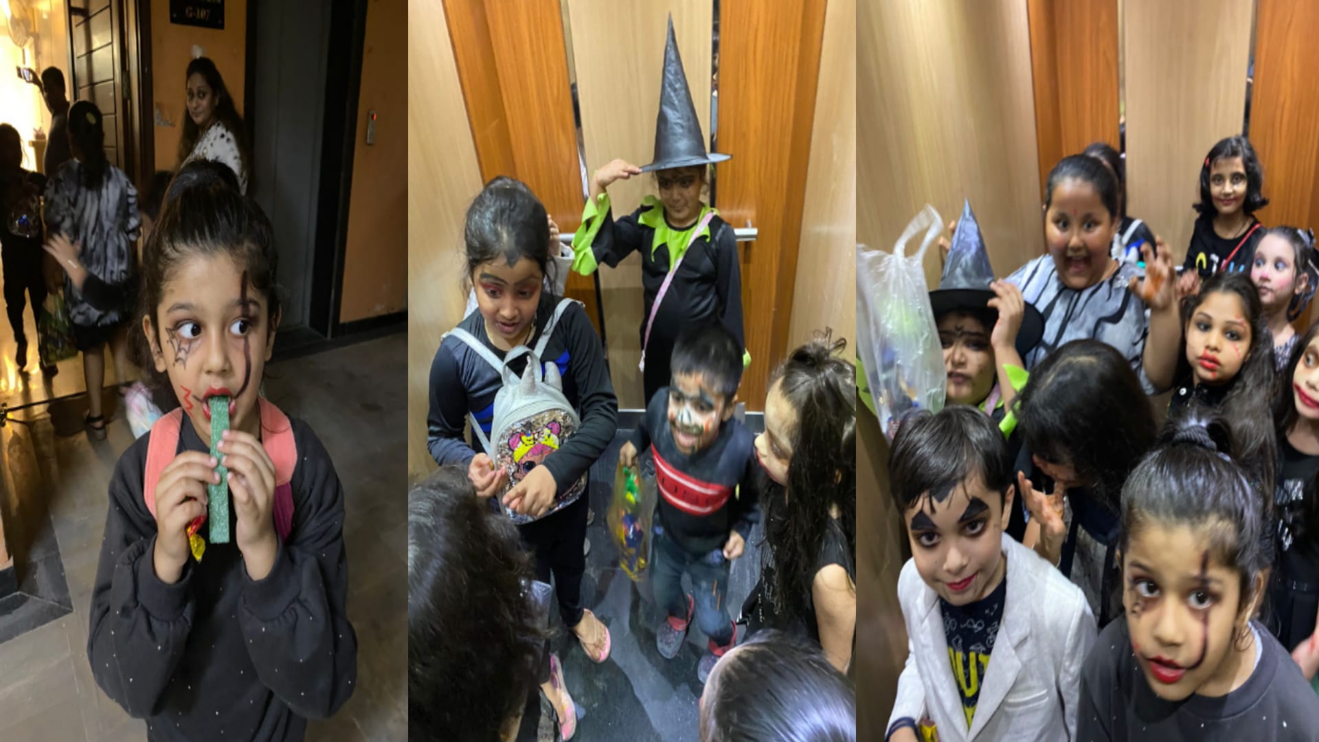 Children Money Halloween Party organized at Pearl Residency in Meerut, see photos