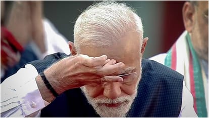 Prime Minister Narendra Modi participates in concluding ceremony of Meri Maati Mera Desh-Amrit Kalash Yatra