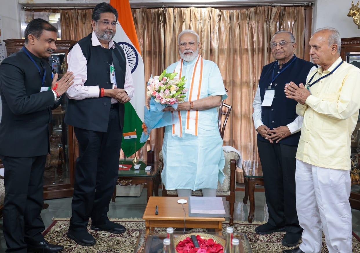 Prime Minister Narendra Modi addressed officer trainees of the 98th Common Foundation Course Aarambh