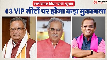 CG Election 2023: 43 VIP seats of Chhattisgarh assembly see here list raman singh, bhupesh baghel, vijay baghe