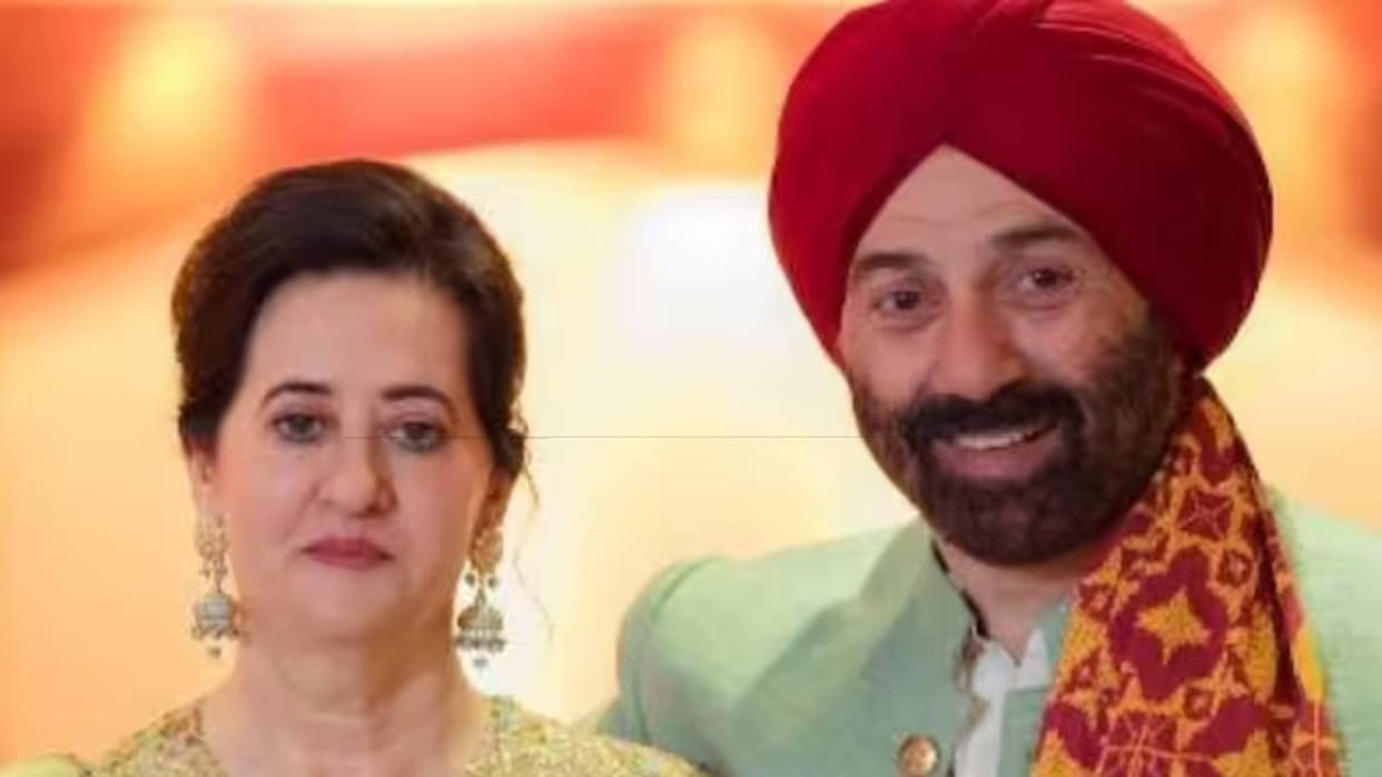 Gadar 2 star Sunny Deol reacts On Wife Pooja Deol Absence From Limelight says she is individually like that