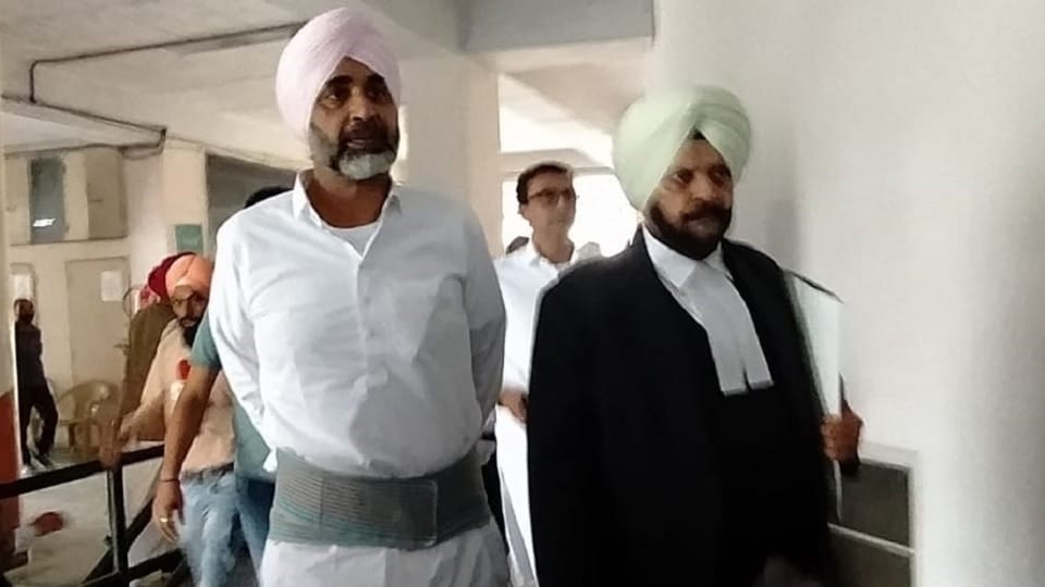 Manpreet Singh Badal appeared before Vigilance