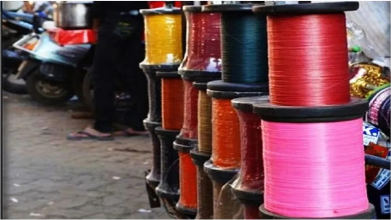 Tamil Nadu Government bans on the use of chinese manjha or Nylon threat coated with glass