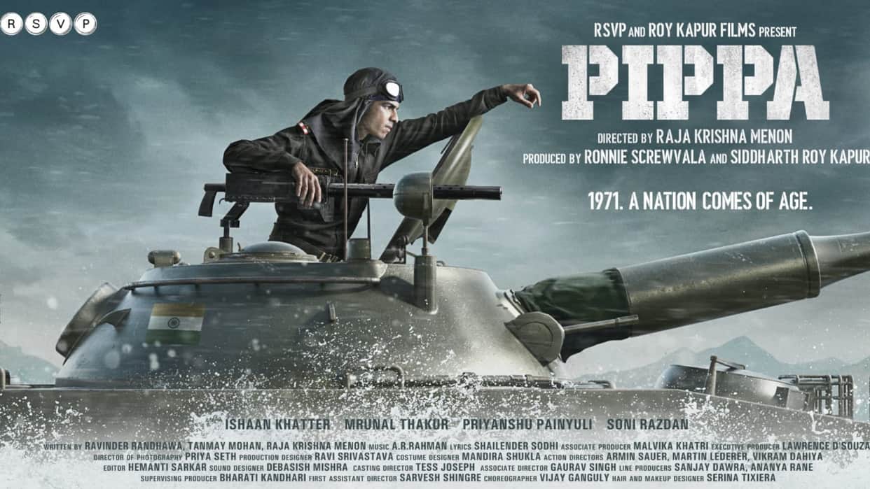 Ishaan Khattar film Pippa will be released on OTT pletform know where and when world premiere