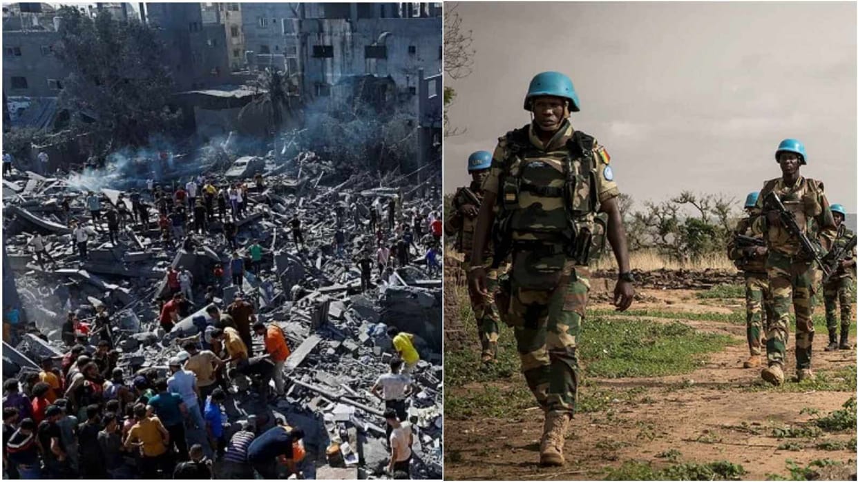 Israel Hamas War Gaza Strip UN Peacekeeping Force US Israel discussing future options