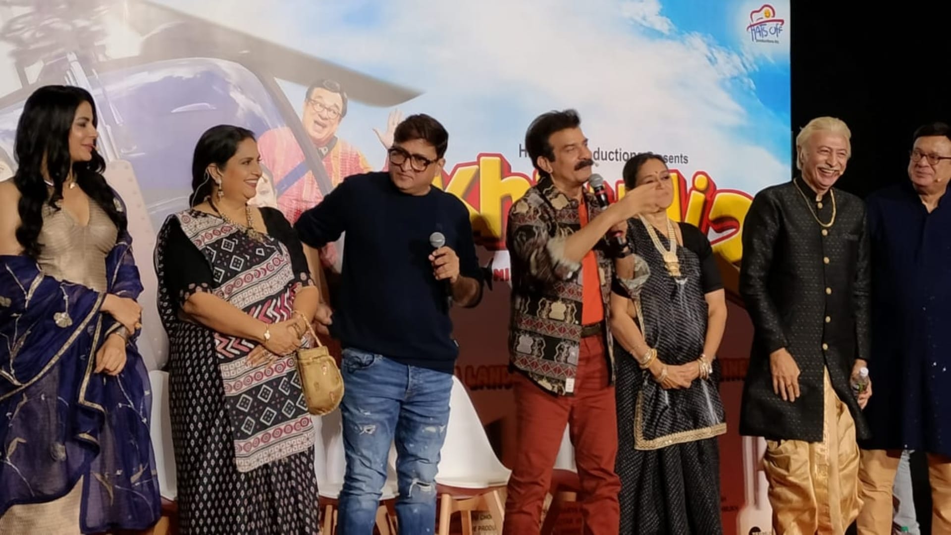 Khichdi 2 Trailer Launch Event Supriya Pathak Jamnadas Majethia Rajeev Mehta Anang Desai Vandana Pathak