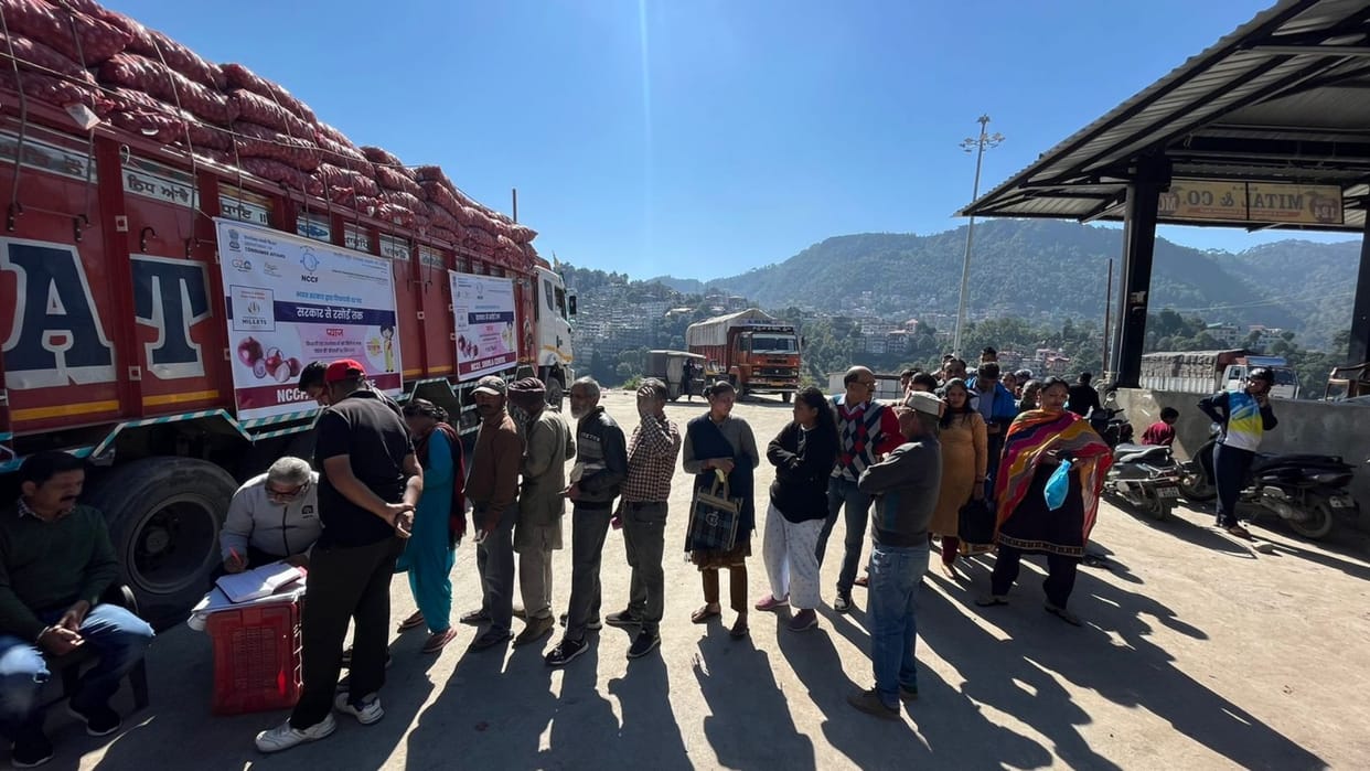 Himachal News: 25 rupee per kg Onion supply by Centre Government to states