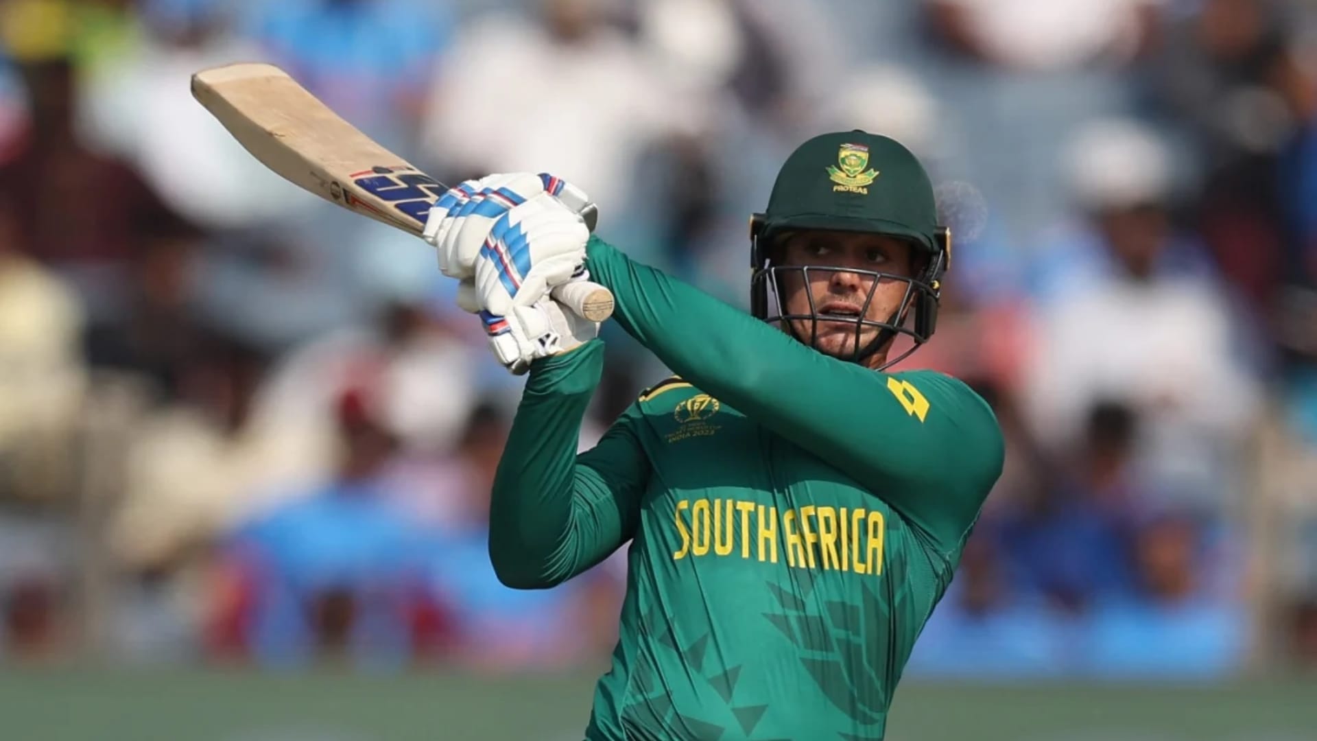 Quinton de Kock broke Adam Gilchrist Kumar Sangakkara record South Africa overtook England world cup 2023