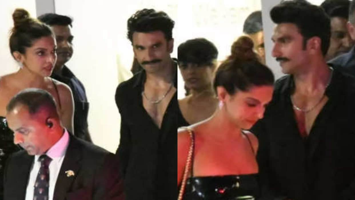 singham again fame ranveer singh and Deepika padukone spotted together after trolling kissing video viral