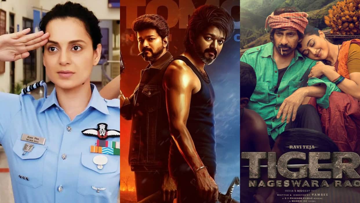 Tuesday Box office Report Know about Tejas Vijay Leo tiger Nageshwar Rao 12th fail Collection records