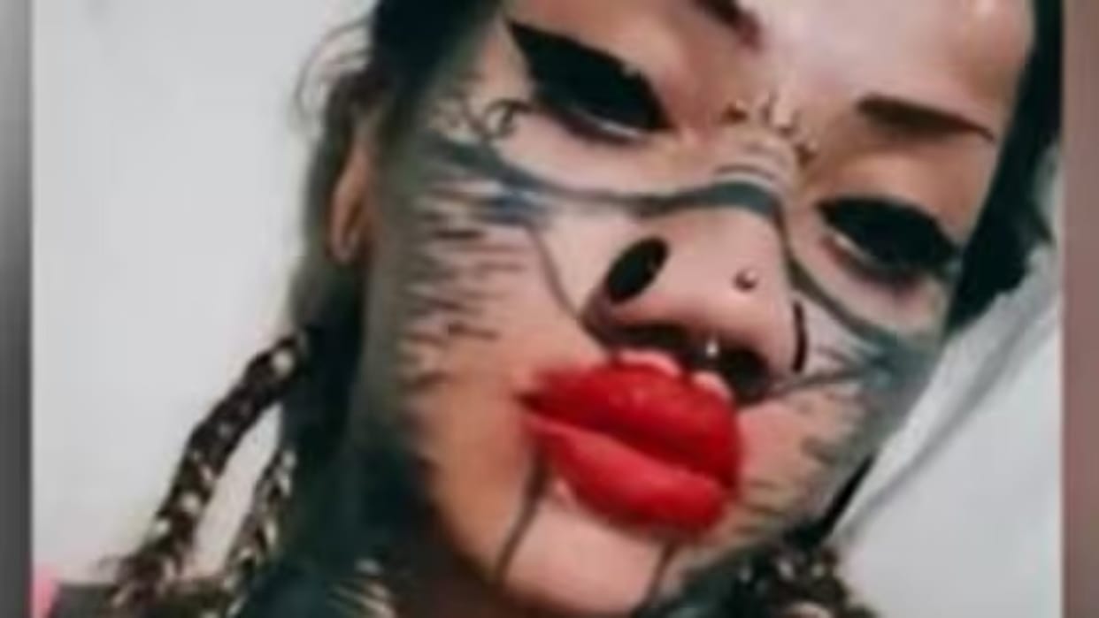 Human Cat: Woman gets 20 body modifications to realise her dream of transitioning into a cat