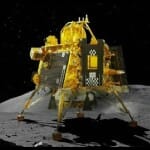 Chandrayaan 3 Moon Lander Kicked Up Halo Of Dust Visible From Space