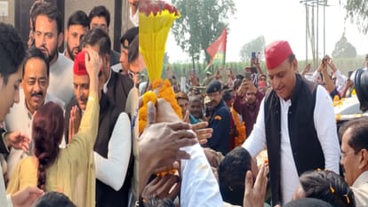 Former Chief Minister Akhilesh Yadav reached Deoband and strict security arrangements by police officers