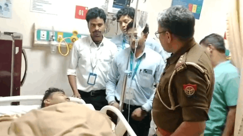 Accident due to lift falling in Yatharth Hospital in Sector 110 Noida