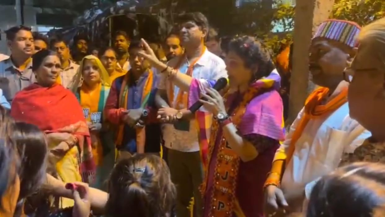 MP Election 2023: BJP candidate said - If Congress government comes you will not be able to celebrate Navratri