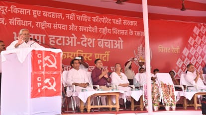 Bihar News : CM Nitish Kumar targets PM Narendra Modi, criticized rahul gandhi congress in Lalu Yadav absence