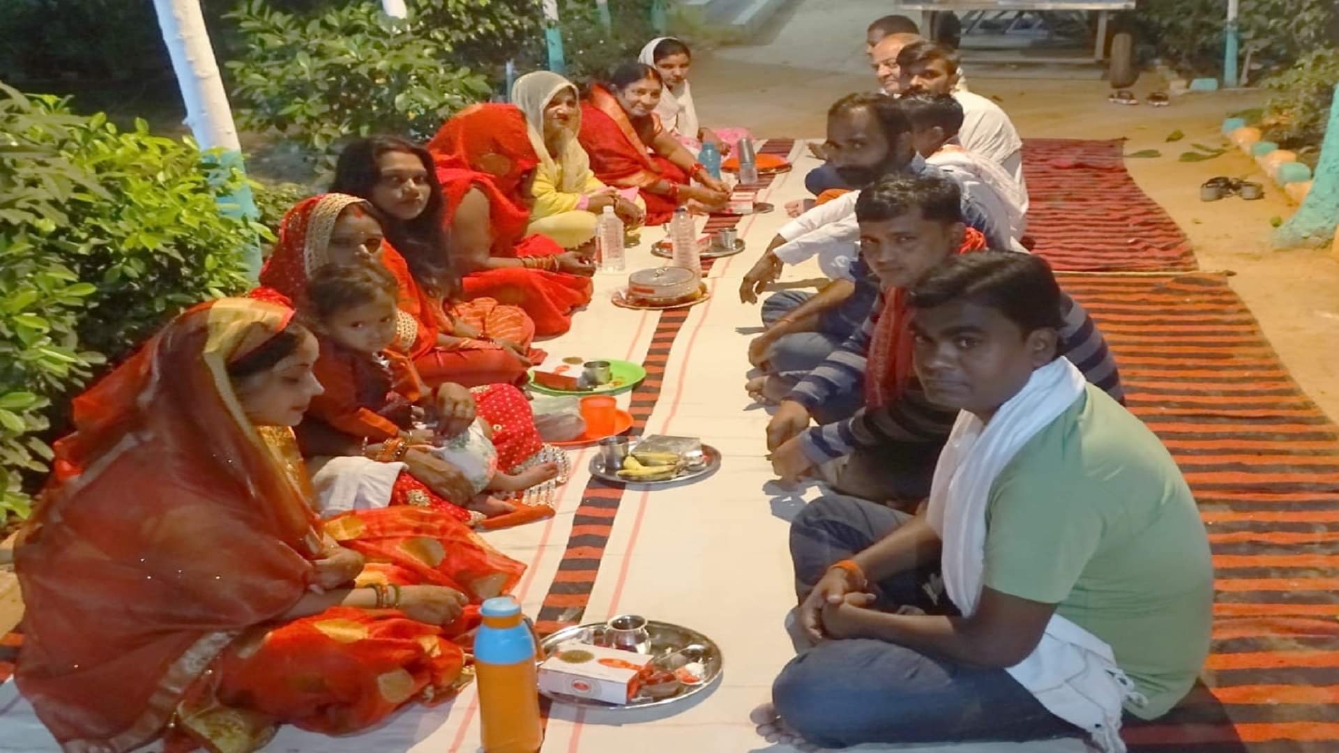 Karva Chauth in pictures: Nirjaal fast observed for husband's longevity, Arghya offered to the moon
