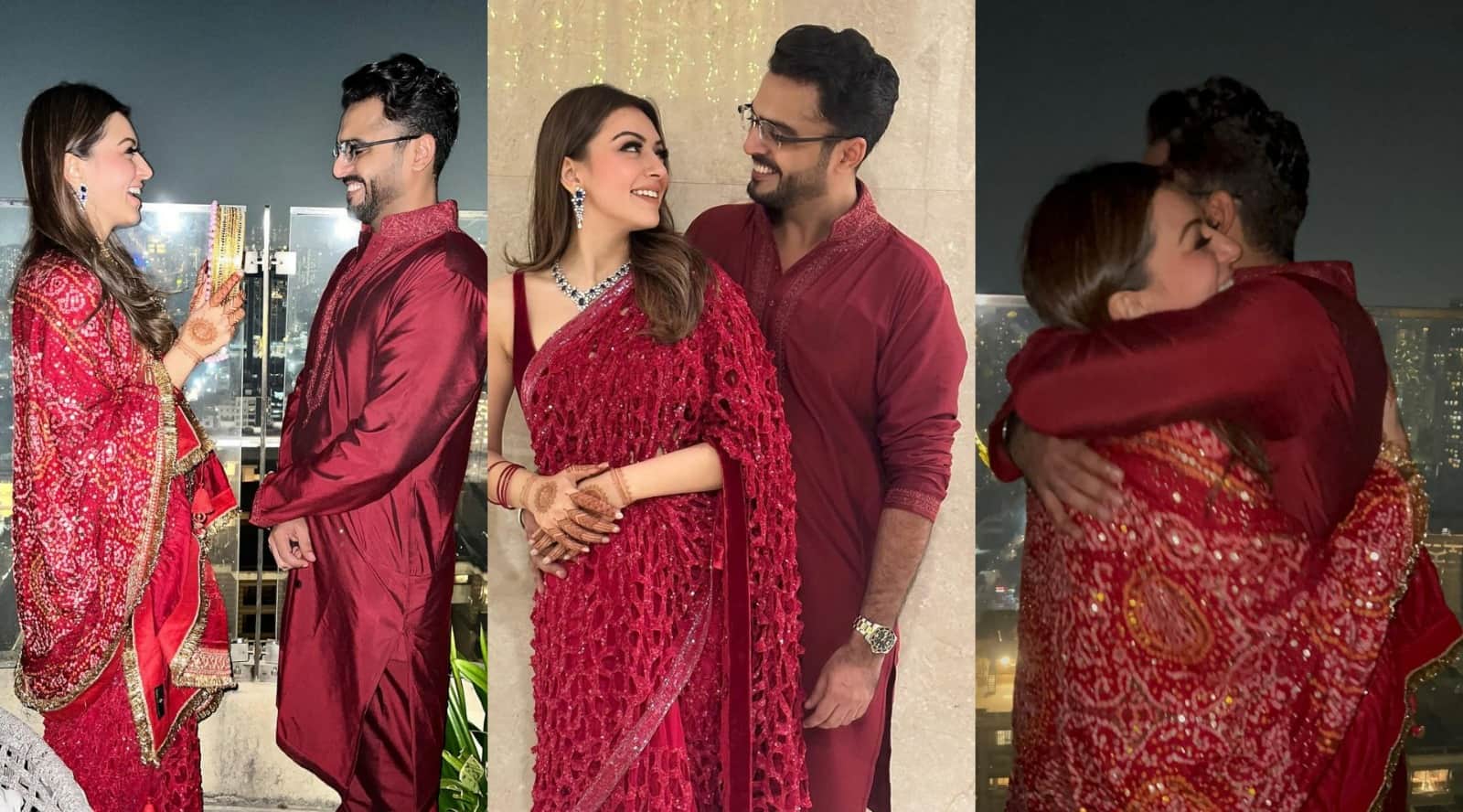 these bollywood actress made their first karwa chauth after marriage hansika parineeti shivaleeka