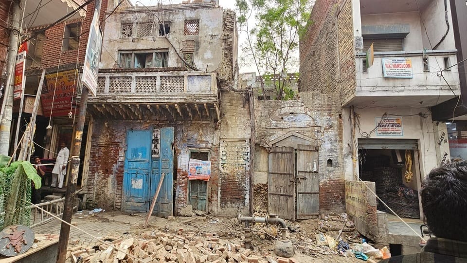 Young man died due to house collapse in Pachranga market in Panipat