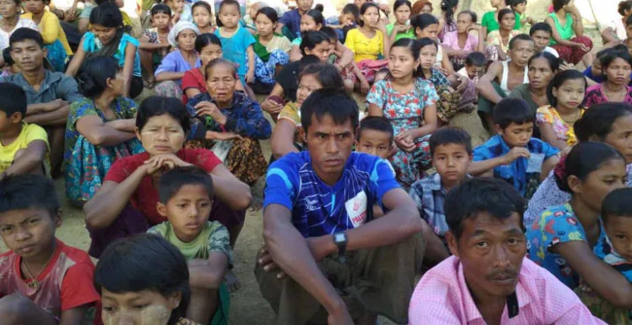 myanmar refugees seeking ration kids education from mizoram new government